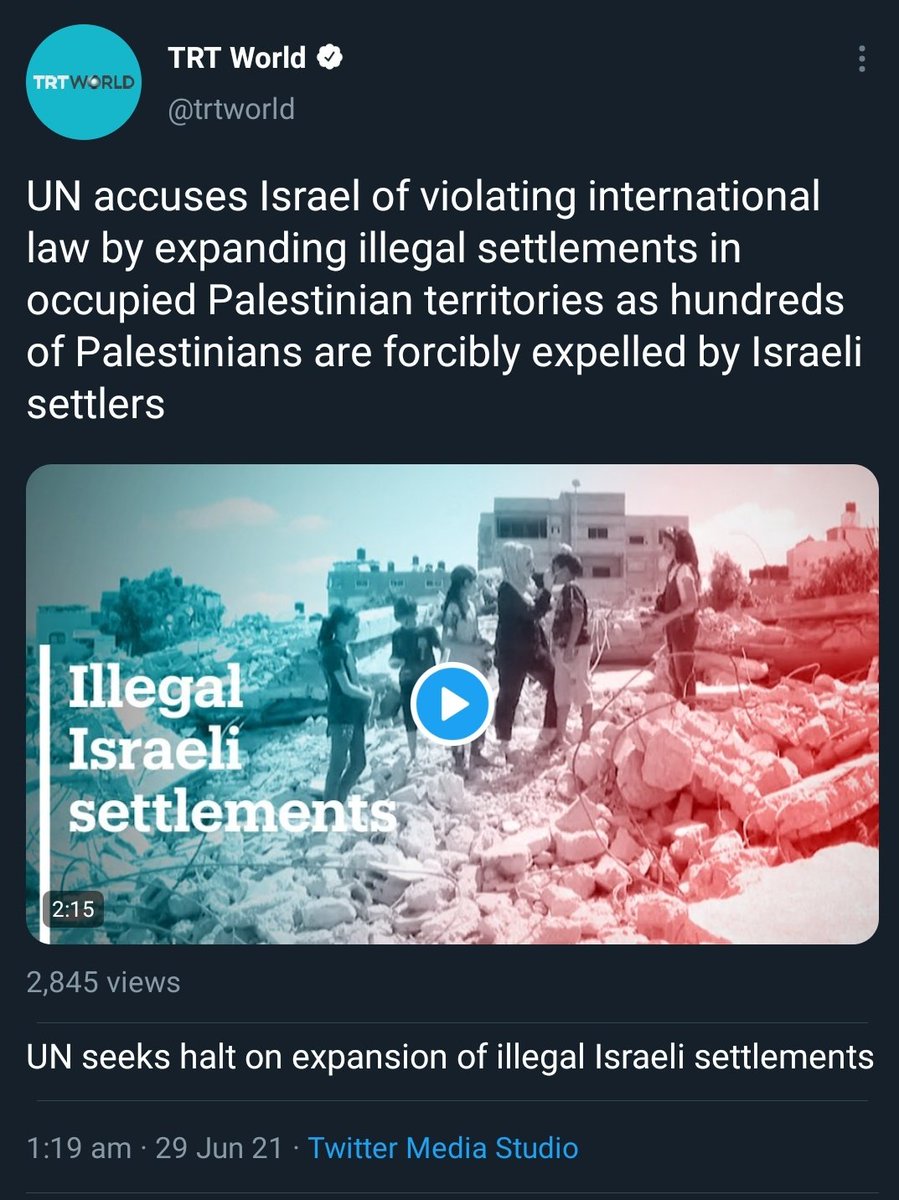 yusuf_nsk's tweet photo. @AdamMilstein @emilykschrader Keep twisting and play victim. As you wish. It's not against Jewish. It's against Zionist Israelis.

#IsraelTerrorist #ZionismIsTerrorism #IsraelGenocide #IsraelRacist #IsraeliApartheid #IsraelBreakTheTruce #IsraelCrimes 

#SavePalestine #FreePalestine #SaveSheikhJarrah

@UN https://t.co/TGe0hLEFEz