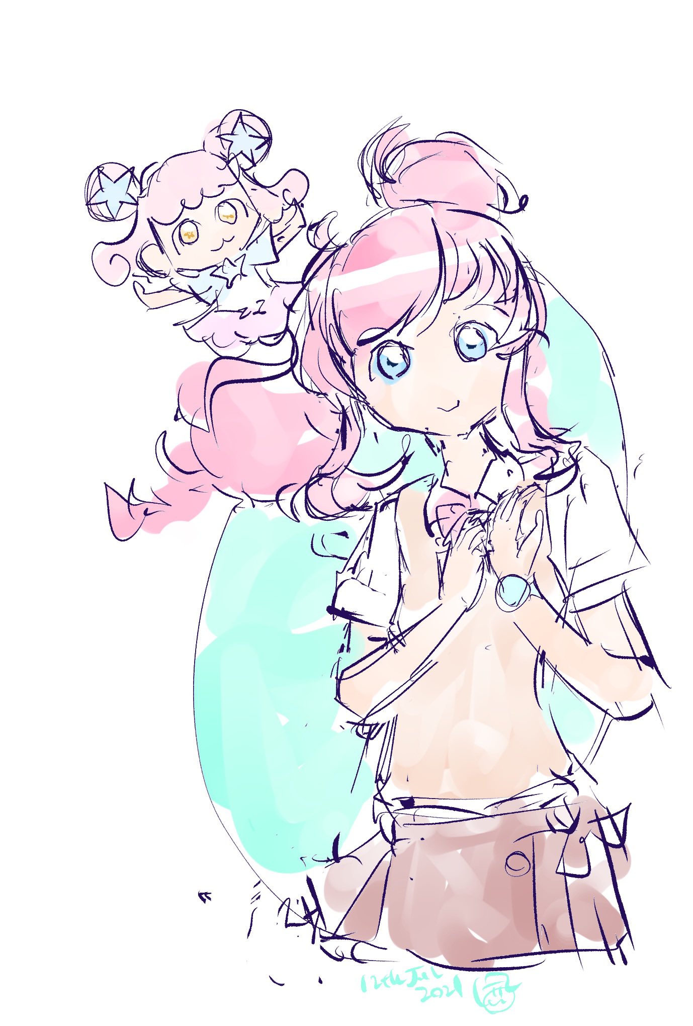 すいか屋 D 酋 高校の制服はは夏服があるといいね 桃山みらい生誕祭21 T Co Tkq3tegx3c Twitter