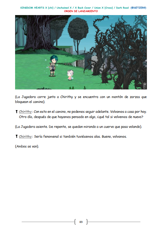 SETZER9's tweet photo. Fans de Kingdom Hearts, os presento:

"El Libro de las Profecías: La Aventura del/a Jugador/a, el Plan del Maestro y el Viaje de Xehanort".

Un PDF con la historia 100% (sin relleno) de los Juegos de Móviles. Versión del Jugador y de la Jugadora.

https://t.co/4ecVhrK9pK https://t.co/p99LPz1MTN
