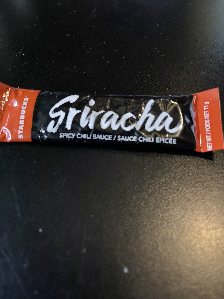 I was today years old when I found out I can ask for #Sriracha at <a href="/Starbucks/">Starbucks</a>. This just revolutionize the entire menu for me.  #fetawrapandmore