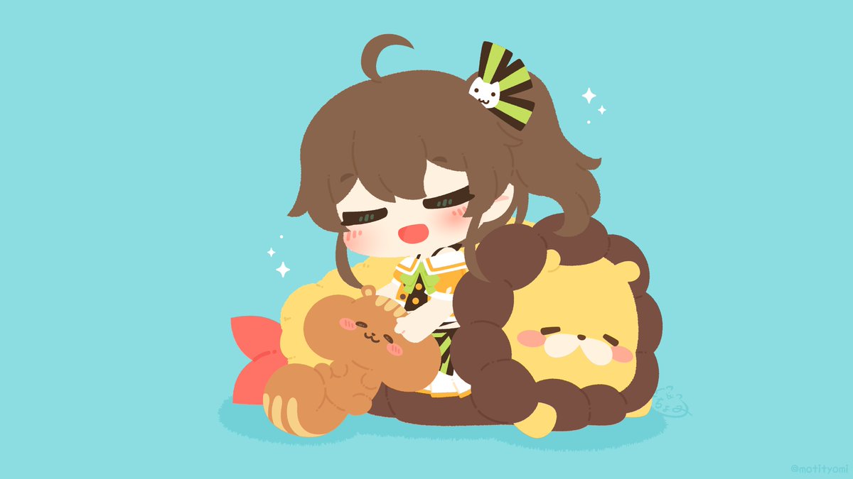 まつりちゃんの歌枠は癒される 祭絵 もちょみ のイラスト