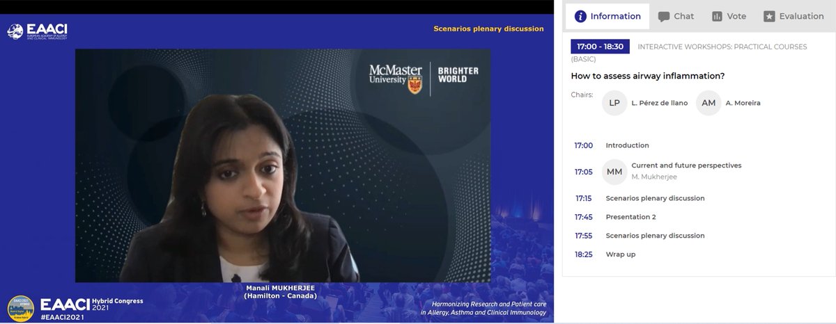 FlorinDanPopesc's tweet image. Congratulations @DrMMukherjee for the #EAACI2021 #InteractiveWorkshop presentation on how to assess airway inflammation 👏👏👏