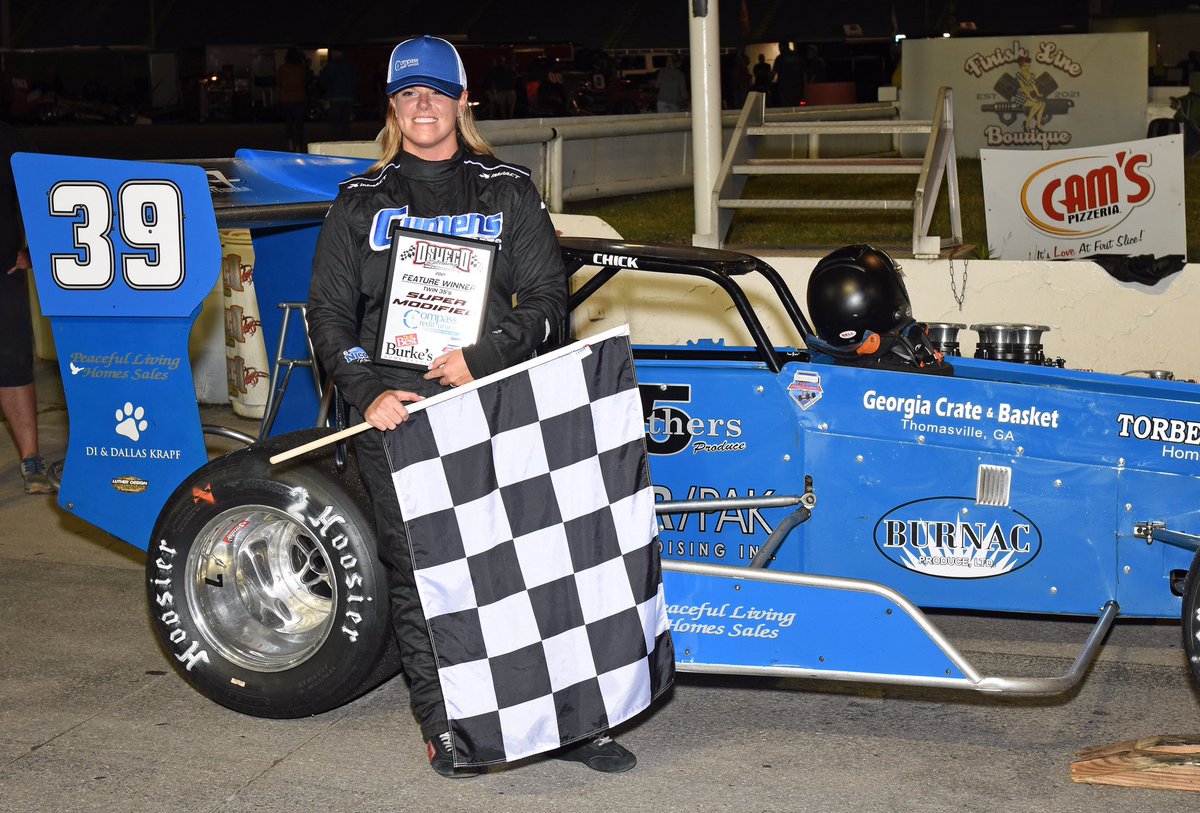 Jim Feeney (@ismajim) on Twitter photo Congratulations to <a href="/98TylerThompson/">Tyler Thompson</a> and <a href="/alisonsload/">Alison Sload</a> on their Supermodified feature wins <a href="/OswegoSpeedway/">Oswego Speedway</a> last night. Congratulations to <a href="/98TylerThompson/">Tyler Thompson</a> and <a href="/alisonsload/">Alison Sload</a> on their Supermodified feature wins <a href="/OswegoSpeedway/">Oswego Speedway</a> last night.