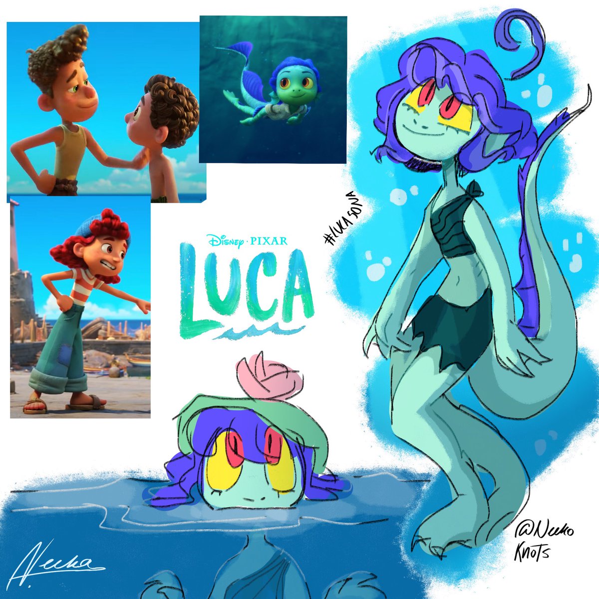 SpiderrWebss's tweet photo. luca was so cute ✨🍝 #PixarLuca #luca #lucamovie #lucafanart https://t.co/yCimsvIaVO