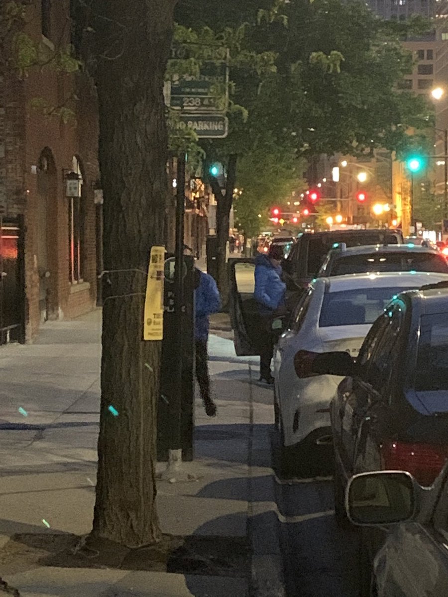 3Guysinabooth's tweet photo. @AldermanReilly HELP! Valet Parking is Out of Control in River North all Summer. They are blocking fire hydrants, bus stops, and alleyways.  To add insult to injury they are doing it in Permit Parking Zones and where “Valet Parking Prohibited” signs are clearly posted! https://t.co/T8FCqMPA7h