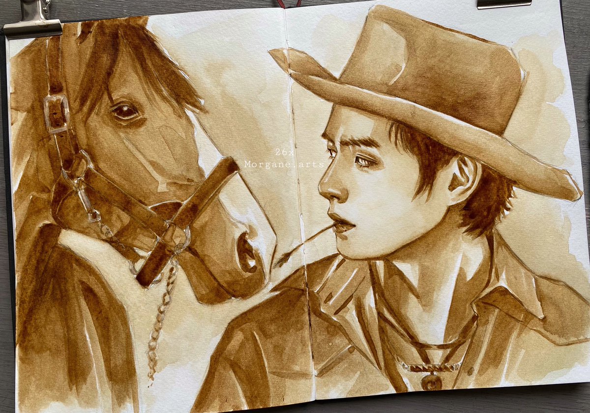 Éž Commissions Closed On Twitter Coffee Painting Taehyung