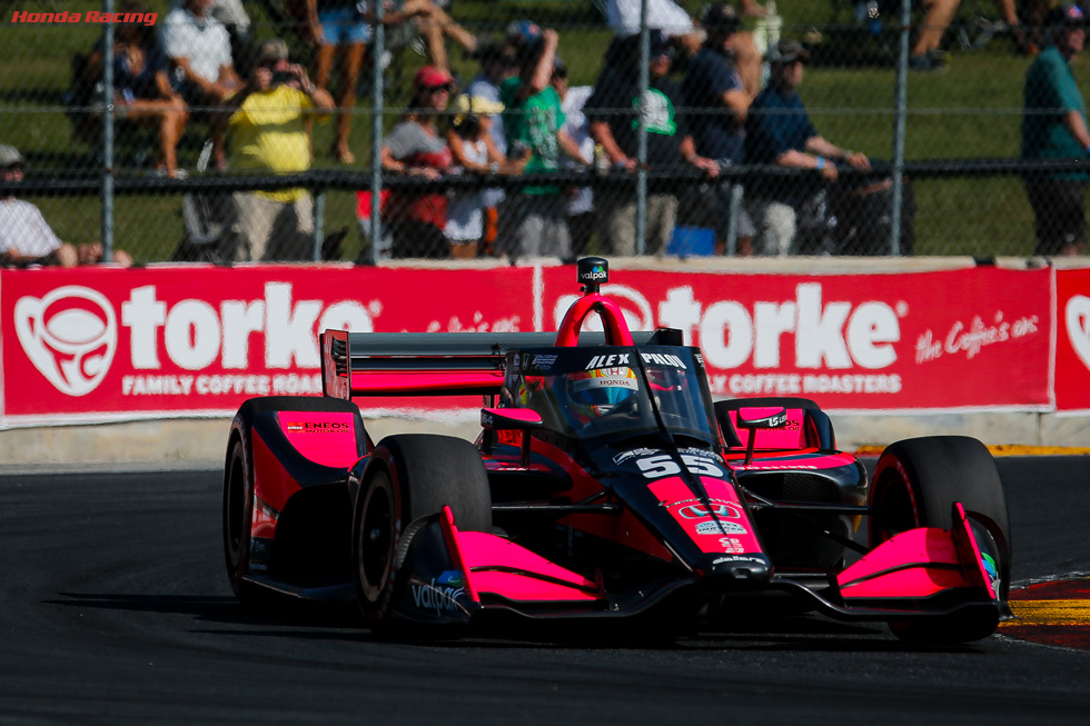 zdravkost's tweet photo. Rookie Alex Palou ๐ช๐ธ (Dale Coyne Racing w/ Team Goh) scored his 1st podium in #IndyCar with a 3rd place finish at Road America. 2020 #REVGroupGP (Photo: Honda) https://t.co/tJZ3w2jjl3