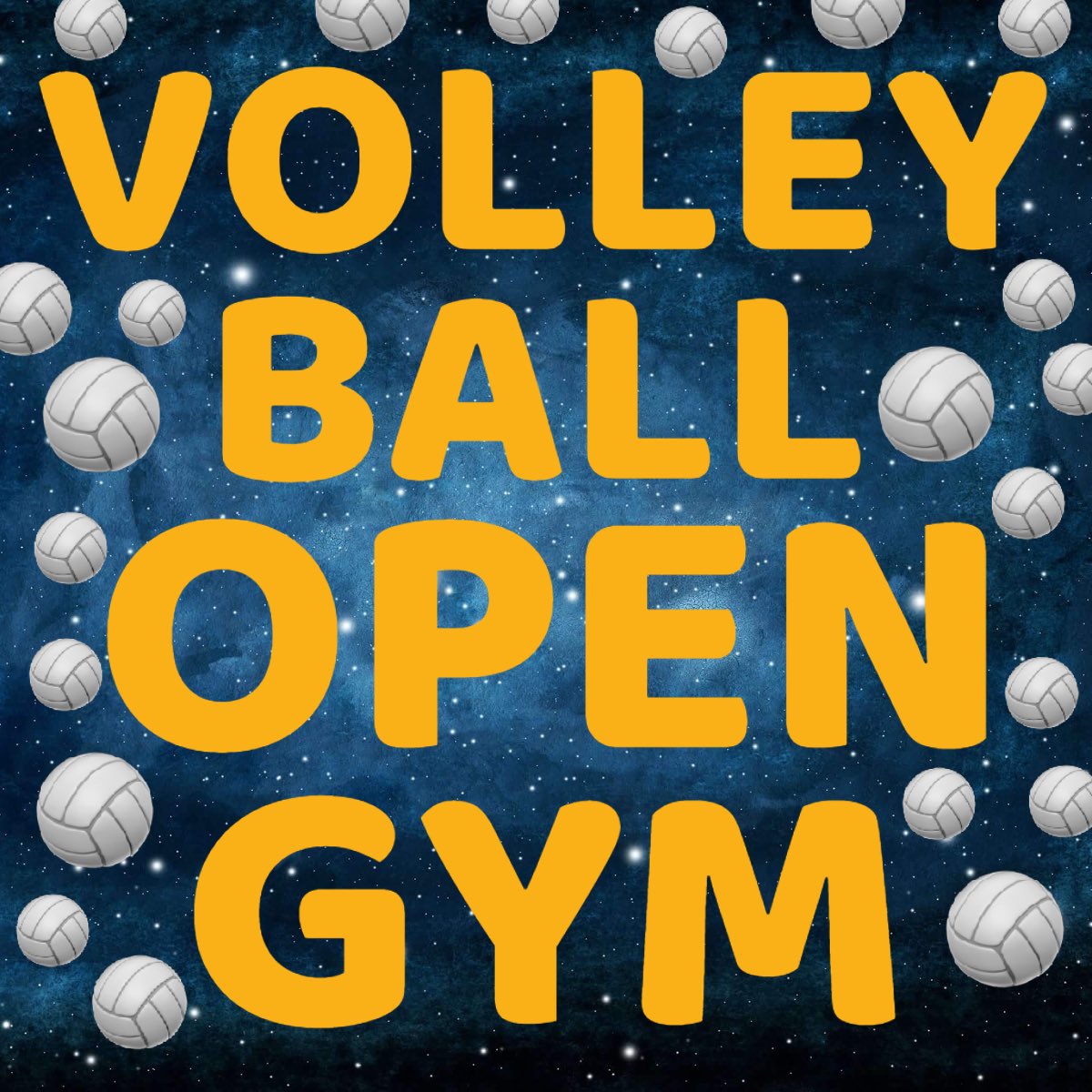CapacVolleyball's tweet photo. Open gyms for volleyball start this week! We will go Monday and Wednesday from 3-5! 💙💛🏐 https://t.co/fYgG8yxQr9