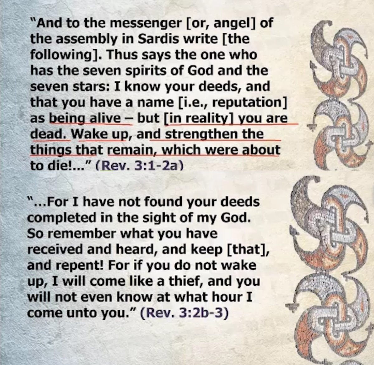 ramonbayron's tweet photo. GUMISING o MATULOG * WAKE UP! or ...zzzzz
Kailan Pa? Ngayon Na.  * When? NOW!
#simple 🙂
Apokalipsis * Revelation 3:1-3 quote * unquote

#ACTS #BOOK #CHOICES #HUMAN #LIFE #MINDS #RESULTS #SOUL #TOMORROW #VALUE https://t.co/itWM63zJSg