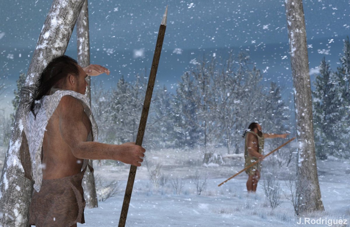 Temblando de frío en el Pleistoceno... Los humanos del Pleistoceno medio europeo pudieron adaptarse a las duras condiciones ambientales sin hacer uso del fuego. cenieh.es/actualidad/not… vía <a href="/CENIEH/">CENIEH</a>