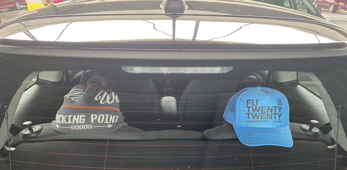 MelliDuevel's tweet image. A friend via WhatsApp: Who did you have in the car earlier?  I didn't know what she meant because I was alone in my car.  Then I remembered my two long-term passengers @nockingpoint #FU2020 😂😂😂