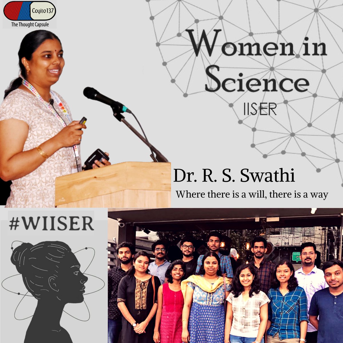 InScightIISERK's tweet photo. "The ambience for research at the @iiscbangalore
where I pursued my doctoral degree is unmatchable. " says Dr. R. S. Swathi from @tvmiiser
She is a theoretical chemist & spoke to us over an email interview, where she talks of overcoming different hurdles to do research.#scicomm https://t.co/o0baLwtGFc
