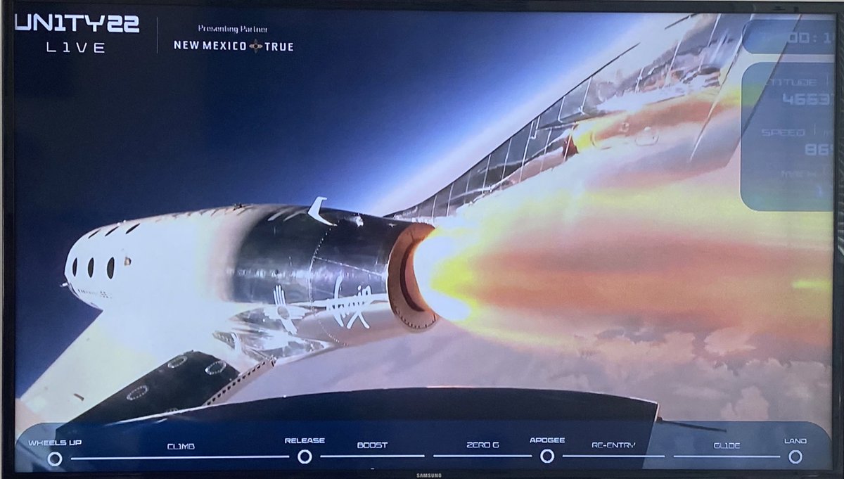 Trailblazers! #virgingalatic Amazing Richard &amp; Co!