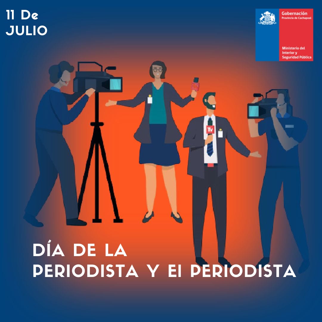 Gobernador <a href="/FuribeEstela/">Felipe Uribe Estela</a> envía un afectuoso saludo a los Periodistas de nuestra región y provincia en este #DíaDelPeriodista.

Gracias por siempre informar con veracidad, rigor y responsabilidad.

Feliz 11 de julio!!!