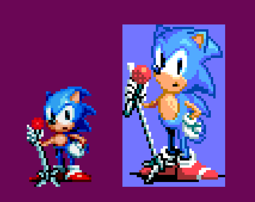 AudioReam on X: I have done one of Sonic's 'Snowboarding' Sprites