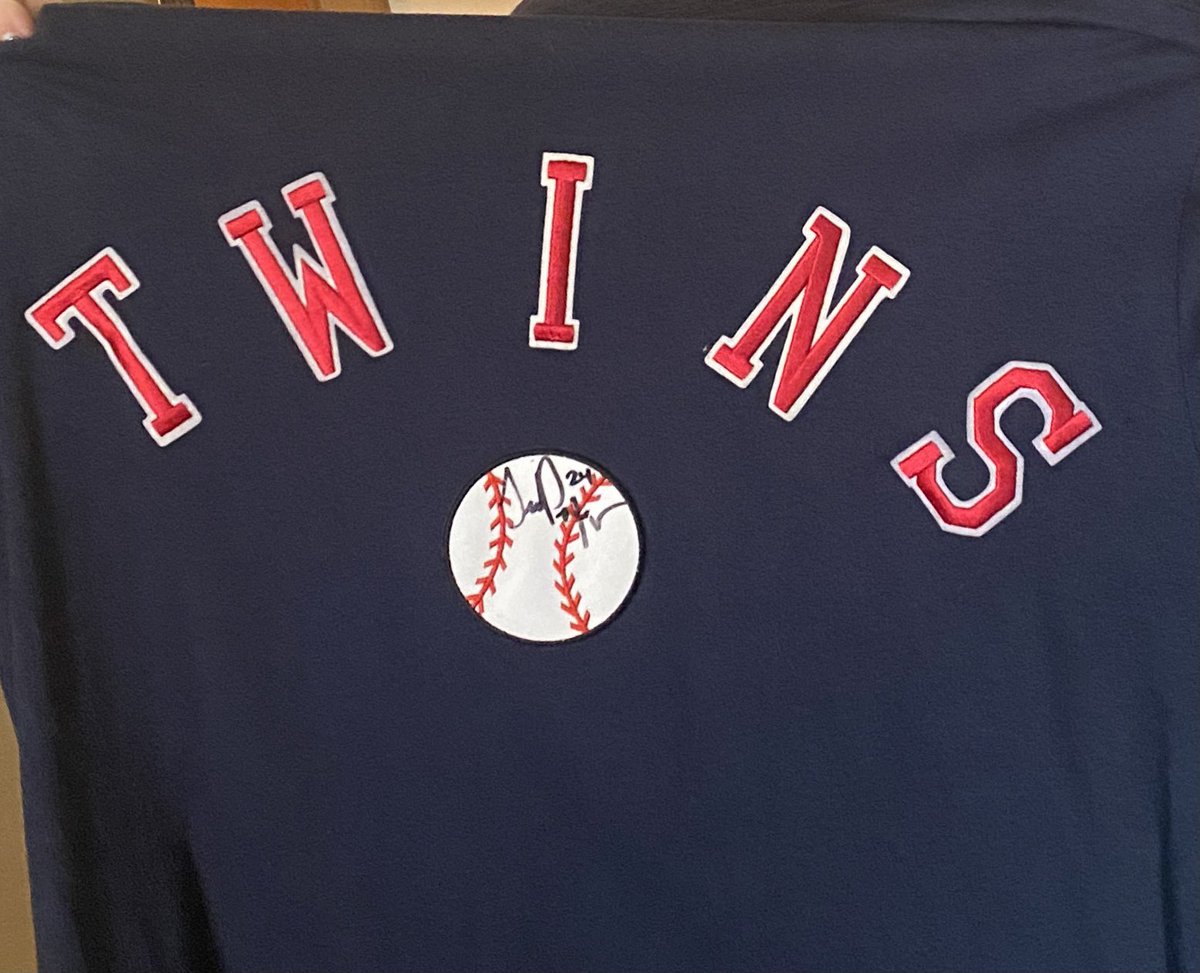megmazzz's tweet photo. flew across the country to dig this bad boy outta my closet to remind @trevorplouffe  that I was an OG fan. handmade my own jersey in '09 since there weren't any to buy yet! https://t.co/7nCkmHl0QX