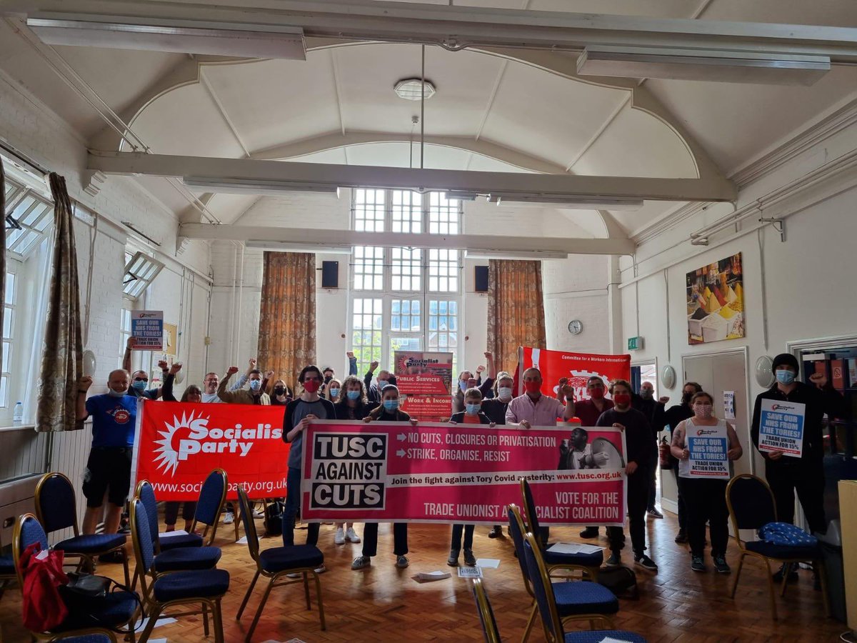 PaulSurreySP's tweet photo. Just home from an excellent Southern &amp; SE Regional @Socialist_party conference. Over 50 delegates (30 in person, the rest on zoom). @SurreySocialism were there along with branches from Brighton to Kent and from Berks to Bucks. Over £2,000 raised for the fighting fund too. https://t.co/BkMEgjREcv