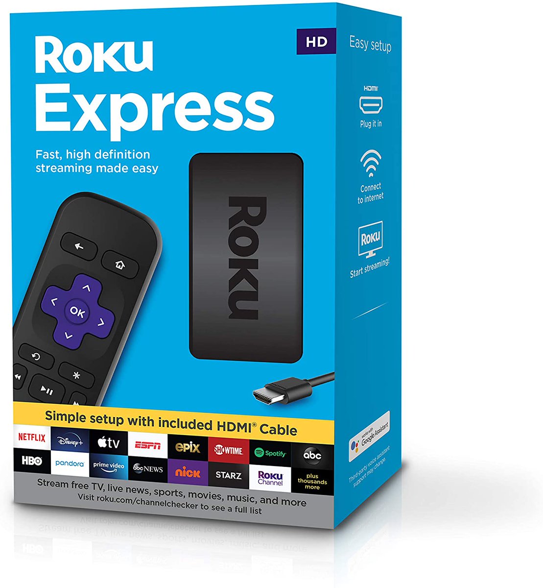 Roku Express | HD Streaming Media Player with High-Speed HDMI Cable and Simple Remote
Buy Now:amzn.to/3wwoHHB
#rokumediaplayer #mediaplyer #SimplyFrancine