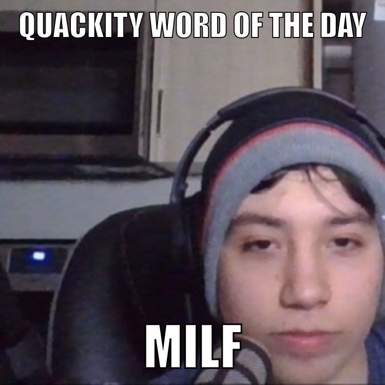 quackity word of the day tweet media