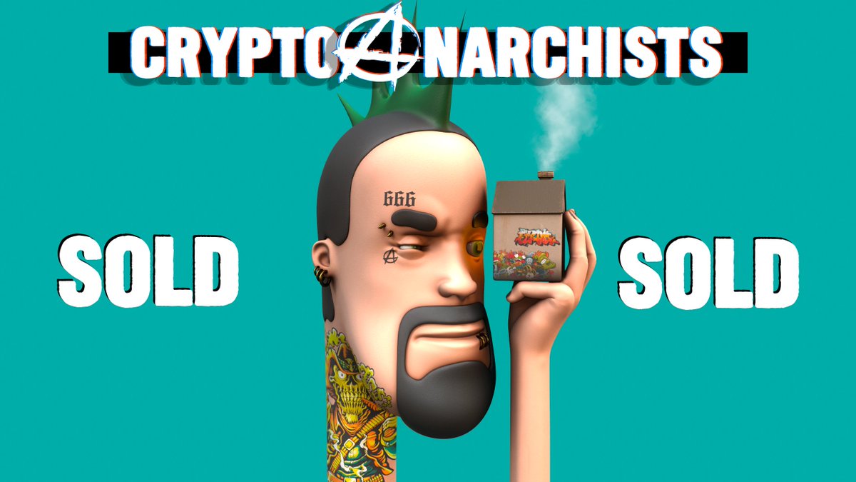 anarhysts's tweet image. Congratulation new owner @btcfirebird who bouhgt CryptoAnarchists #151/250

Well done sir ! Join our discord discord.com/invite/VfXc3gw…

#NFT #nftcollector #cryptoanarchists #crytopunk #anarchyworld #cyberanarchist
