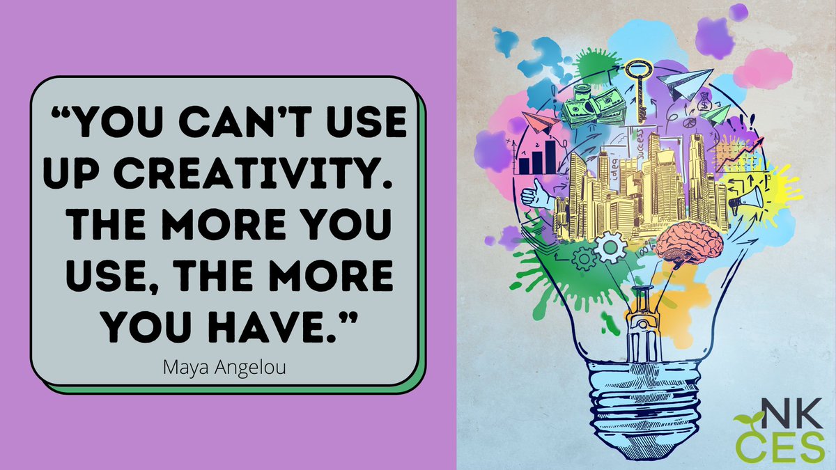 NKCESKids1st's tweet image. #CreativeSummer #SaturdayThoughts #ConnectGrowServe