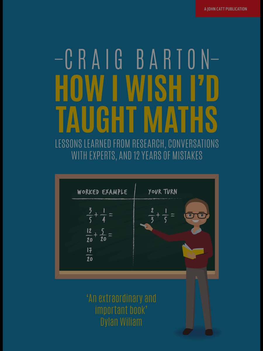 RoweRikW's tweet image. Just finished reading this by @mrbartonmaths since #iTeachMath. Daily Warm-Ups and Exit Tickets are two components we’re planning to integrate into our learning environment. Also, #Interleaving will be fundamental to encourage retention of our understanding. #sblchat