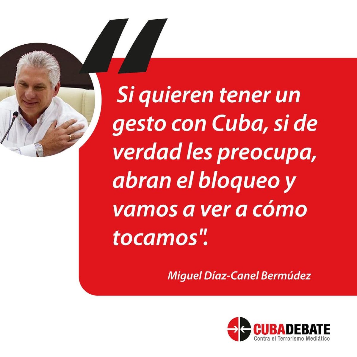 Cubadebate tweet media