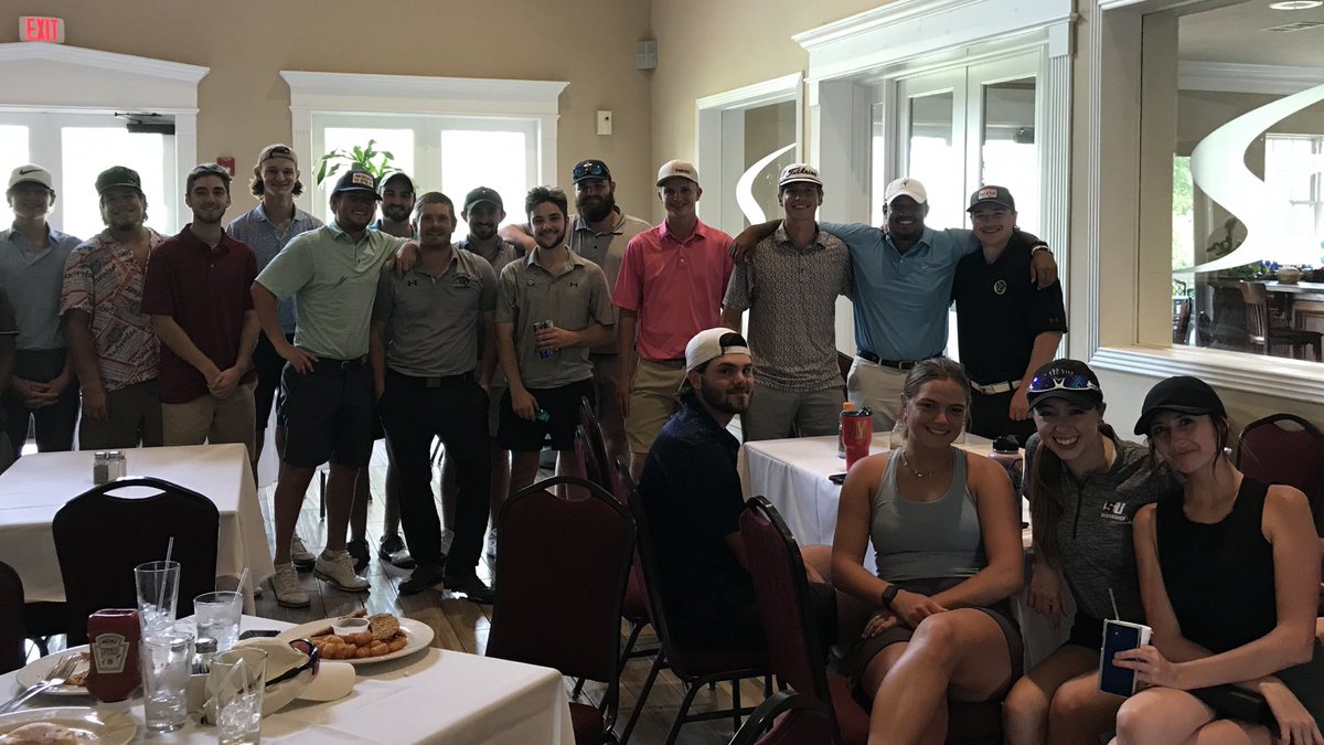 PantherGolf's tweet photo. Had a great time today playing and hanging out with 20+ former golfers of mine I am truly honored to have had the privilege of coaching them. https://t.co/2qCzS8xopY
