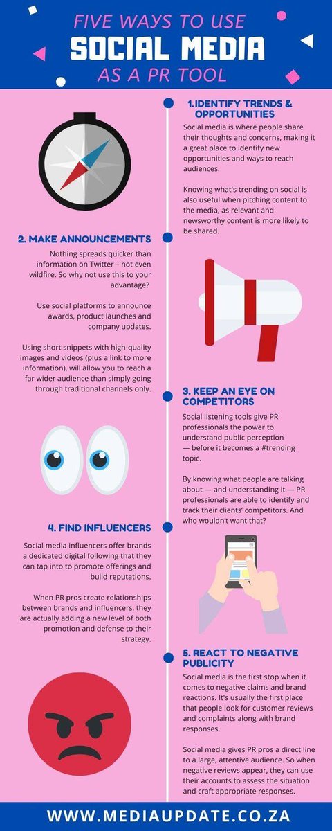 caseyevns's tweet photo. I never realized how much social media played into PR, or vice-versa, really! I'm glad I decided to take #CMN3980 because it's really increased my knowledge! #PantherPR https://t.co/mTdSYlCaJt