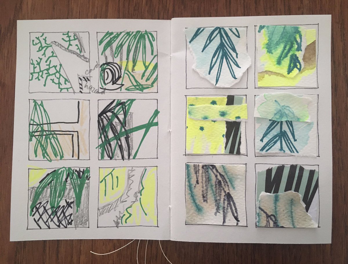 primaryartist's tweet photo. A fantastic day! Thank you so much @elinorbrass and @GeorgiaNaish! Thoroughly enjoyed my @sketchbkcircle day of #workshops - learnt so much, had time for my own making and felt connected! Just at the right time of the year too! #connectcreate #sketchbookcircle #artisted https://t.co/vonGami38E