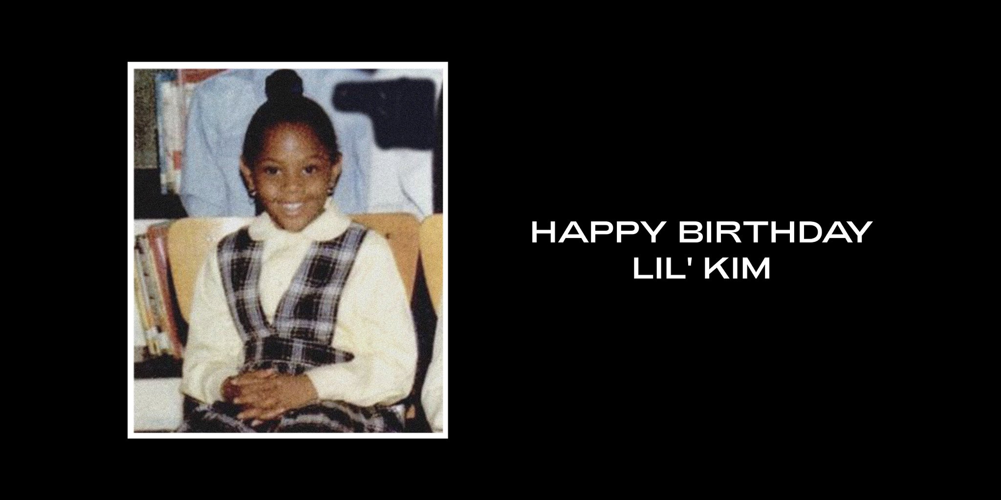 Beyoncé wished Lil Kim a happy birthday. 