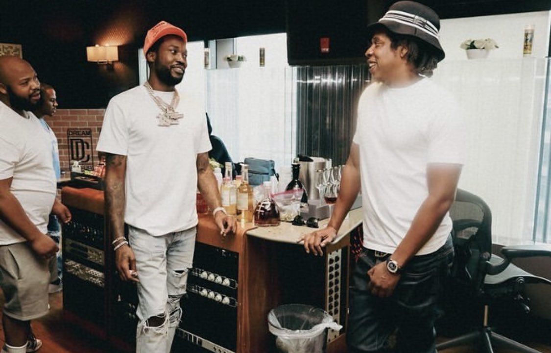HotFreestyle's tweet image. Meek Mill &amp;amp; Jay Z in the studio 👀🔥