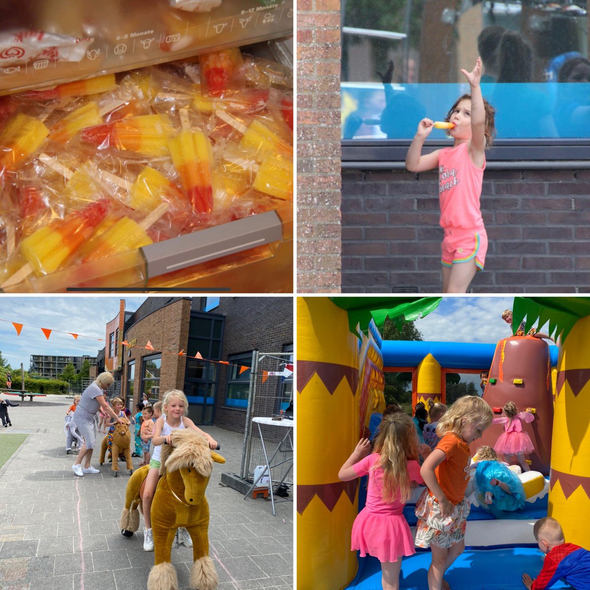 Dankzij de geweldige inzet van onze OV hadden we weer een fantastische laatste schooldag <a href="/wynwizer/">obs Wynwizer</a>. OV, bedankt! En #jumboelsboekzuiderburenleeuwarden, bedankt voor de heerlijke ijsjes op deze mooie dag! Iedereen een fijne zomervakantie☀️