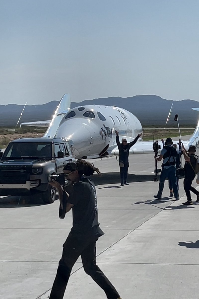 rorytait's tweet photo. An incredible day at the #unity22 launch with @richardbranson and @virgingalactic! 

Congratulations to everyone involved!! https://t.co/z354E6wmV7