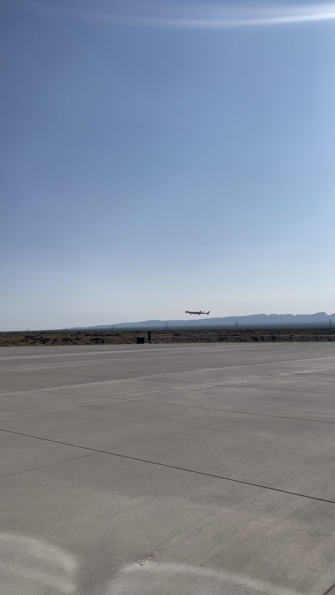 rorytait's tweet photo. An incredible day at the #unity22 launch with @richardbranson and @virgingalactic! 

Congratulations to everyone involved!! https://t.co/z354E6wmV7
