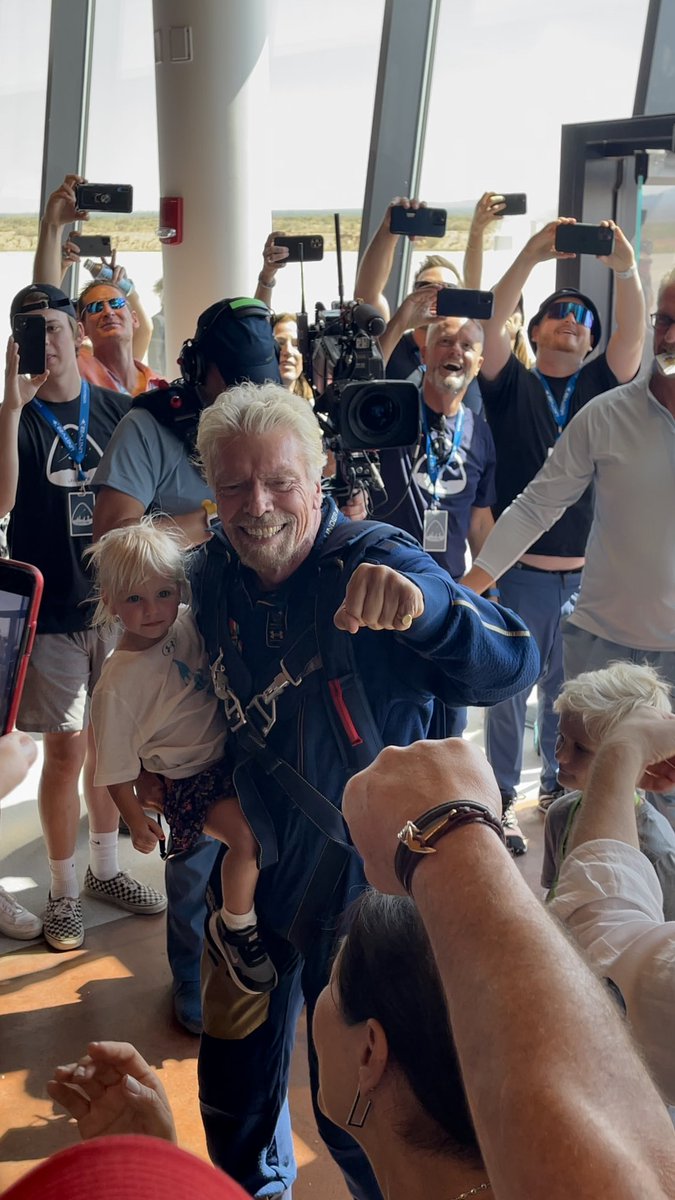 rorytait's tweet photo. An incredible day at the #unity22 launch with @richardbranson and @virgingalactic! 

Congratulations to everyone involved!! https://t.co/z354E6wmV7