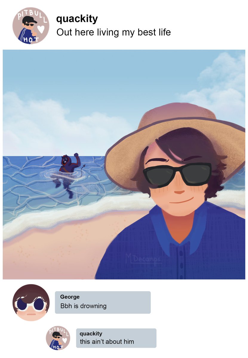 _mdecamps_'s tweet image. quackity turn around bbh is drowning .  oh my god he can't hear us . Oh my god

[ RTS APPRECIATED &amp;lt;33 ]
#quackityfanart #bbhfanart #georgenotfoundfanart