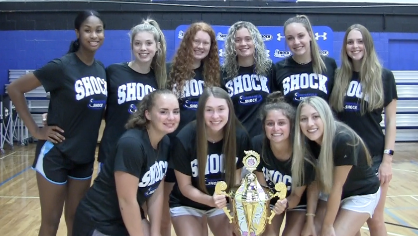 Channel1450com's tweet photo. Shock Volleyball Talks Success At Nationals https://t.co/2hrnapbIff https://t.co/nu9RPswgtu