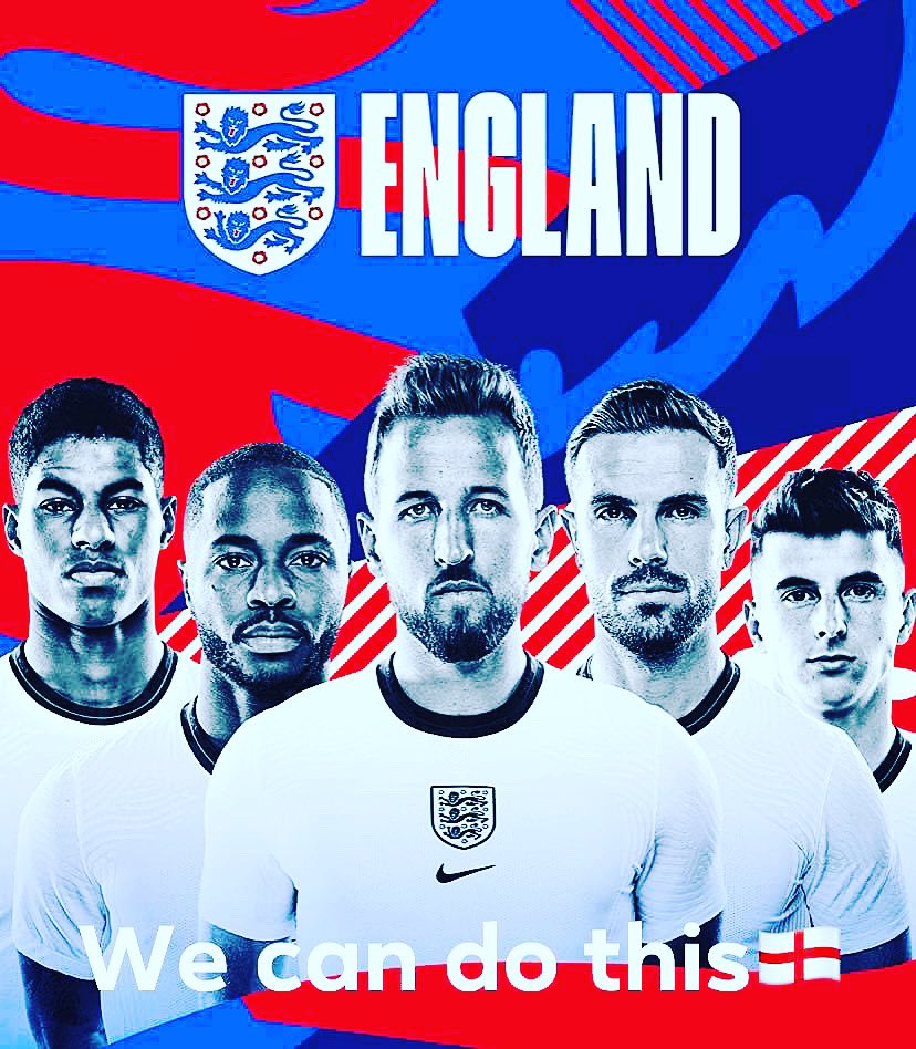 🏴󠁧󠁢󠁥󠁮󠁧󠁿 It’s Coming Home 🏴󠁧󠁢󠁥󠁮󠁧󠁿 

⚽️ Come On Boys  ⚽️ 

Whatever the result tonight, you have made your country proud and given us all a much needed boost at a time we needed it most!

Harry #ComeOnEngland #ItsComingHome #england #Euro2020Final