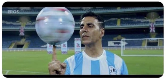 Akshay Kumar preparing for a biopic on Leo Messi..! #Messi