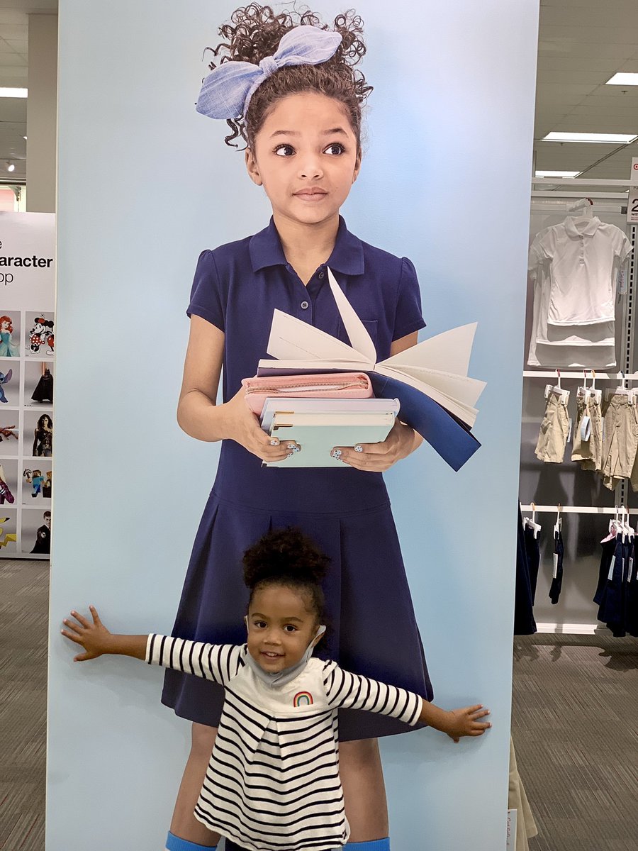 Mariam_Huss's tweet photo. @Target so nice to see a picture that looks like my daughter. #RepresentationMatters #Target #BlackGirlMagic https://t.co/kmvygkL7Kl