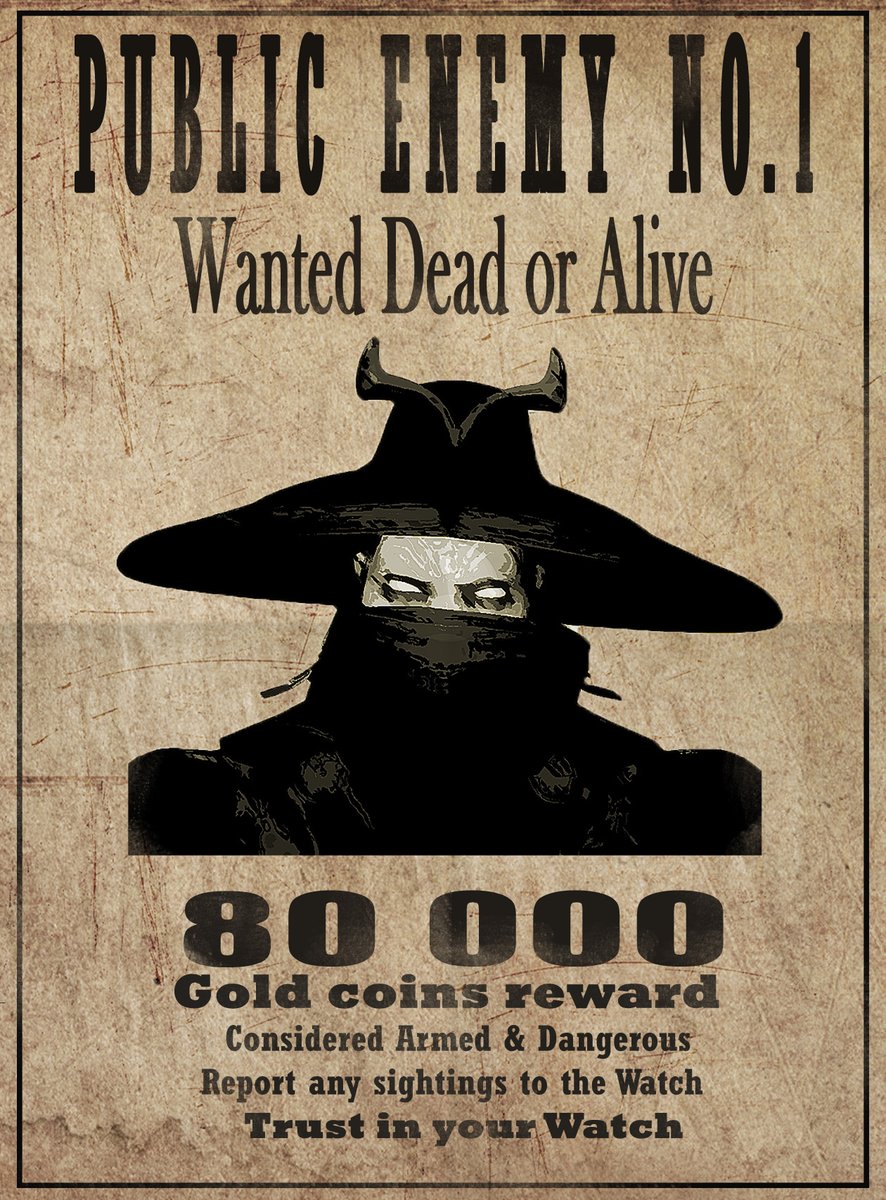 Thief_Virel's tweet photo. [ Wanted ] 
#wow #worldofwarcraft #rogue https://t.co/qlqpa4DTXD
