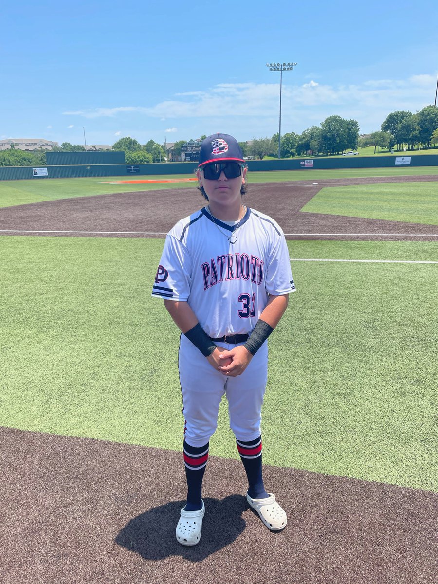 FiveToolTexas's tweet photo. #DFWClassic F: @DallasPatriots 16U Willingham 9, Dallas Tigers Sharkey 8
PoG: @MattSalinas05 2-3, 2B, 3 RBI
Hitter: Cole Patrick 1-3, 2B, RBI (walk-off) https://t.co/HcgO4M8fwC