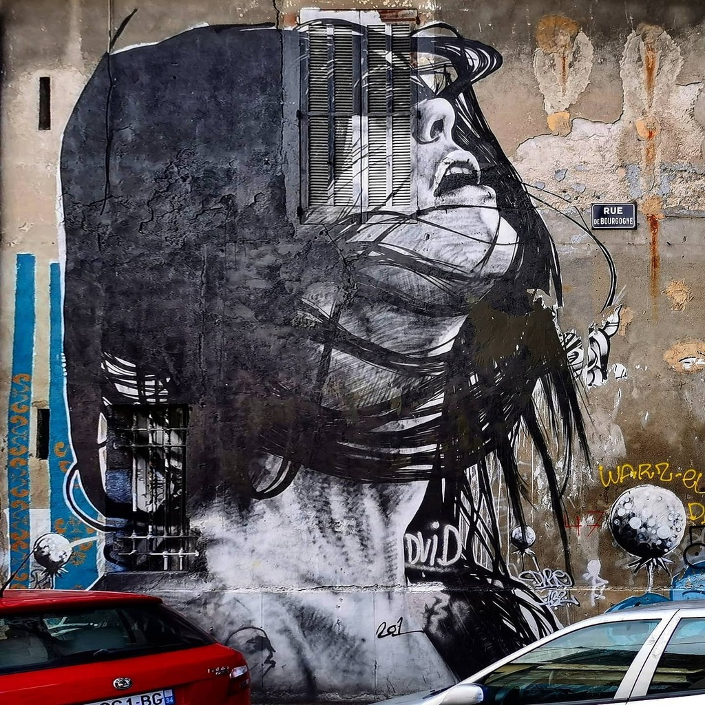 chilledoutco's tweet photo. @dire_132 #mural for @expodeouf #2015 #nimes #france
#urbanart #streetart #dire_132 #dire #portrait #character #face #woman #blackandwhite #wallpainting #wall #painting #expodeouf #streetartfestival #festival https://t.co/YR8aVkRuQI https://t.co/8nwliHTsdK