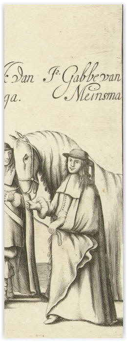 Portrettenserie #lijkstatie stadhouder Willem Frederik in 1664: (8) - Gabbe van Meynsma (ong. 1630- >1684).
Hij bleef een ongehuwde edelman en woonde op <a href="/Uniastate/">Uniastate Bears</a> te Beers.
Hij liep met Sjuck van Eminga voor een paard met het wapen van de Duitse Orde.
buwalda.blogspot.com/2021/07/portre…