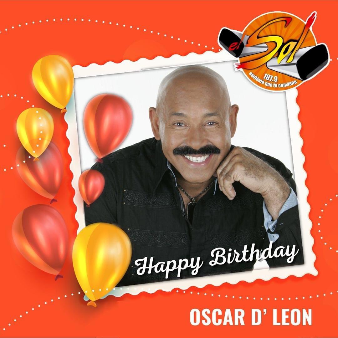 Hoy está de cumpleaños el cantante y compositor, #ElFaraónDeLSalsa🎂(@oscardleon )
¡Feliz cumpleaños de parte de la familia Sol!❤
.
#AsoléateQueTeConviene🌞