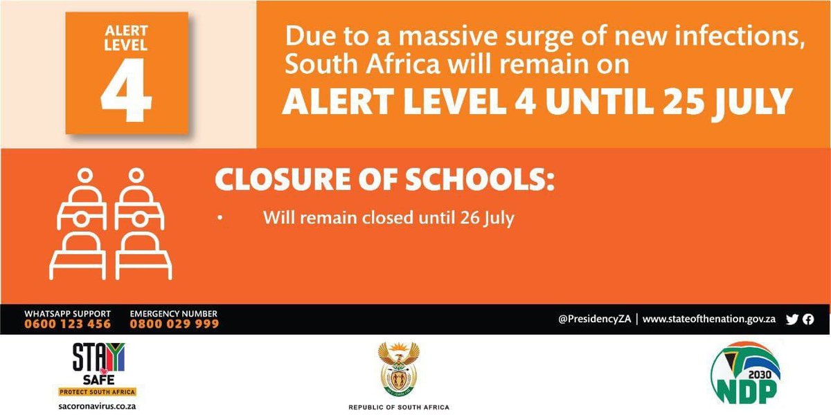 lovecapetown's tweet image. All the latest updates
#alertlevel4 extended.
#StaySafe #covid19SA
#lovecapetown #SouthAfrica