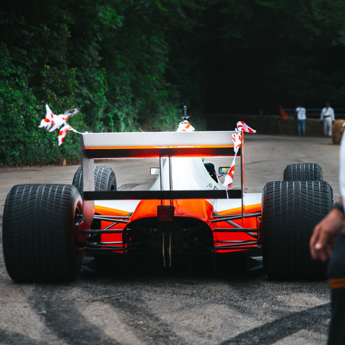 McLarenF1's tweet photo. Thank you, Goodwood and thank you to the best fans in the world who came down to see the team. 🧡

You know how to make things special. 🏁

#FansLikeNoOther #McLarenFOS https://t.co/xBmMsMbGIb