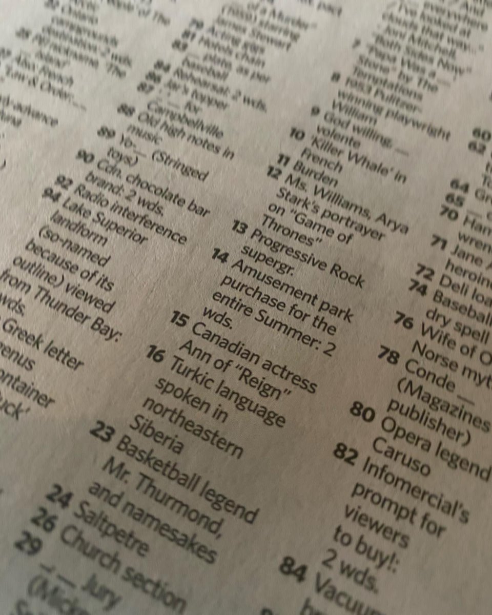 annpirvu's tweet photo. Coolest surprise @TorontoStar — 15 DOWN is my new favorite number 😉🧩♥️ #Reign #ReignNicole #SaturdayStar https://t.co/e54JLDzf7y