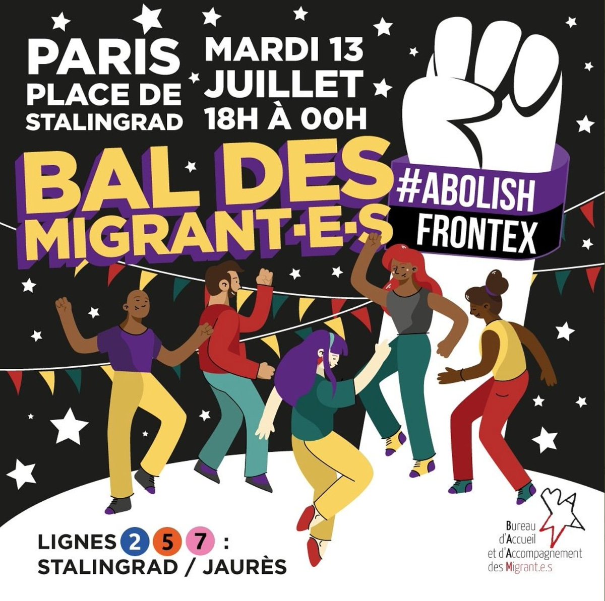 Le #BaldesMigrants dénonce la politique migratoire raciste de l'UE. 
<a href="/FJolivet36/">François Jolivet</a>, député LREM, accuse en retour @BAAMasso de racisme: il crie à la non-mixité.
<a href="/egregoire/">Emmanuel Grégoire</a>, 1er adjoint PS à Paris, le soutient.
Cancel culture de droite: des Républicains à la Trump.
#JeSoutiensLeBAAM